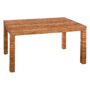Mesa Comedor de Fibra de Plátano Natural 150x80x75 cm