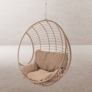 Silla Colgante Ariki | Asiento de Ratán para Exterior e Interior