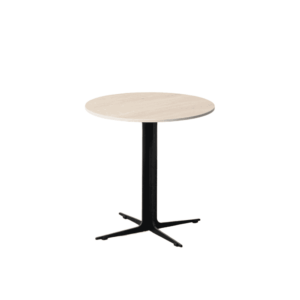 Mesa de Centro de Piedra Sinterizada Imitación Mármol Negro 50x50x50 cm con Patas de Hierro