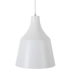 Lámpara de Techo Blanca de Aluminio E27 27x27x36 cm 40W 220V