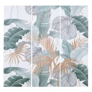 Cuadro Tríptico DM Decoración 120x3.5 cm con Gancho Dentado