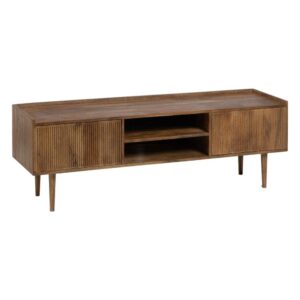 Mueble TV de Mango Natural con Patas Altas 150 cm - Diseño Moderno y Funcional para Salones Elegantes - Colección APRICOT