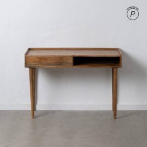 Escritorio de Madera de Mango Natural 110x50x76 cm - Colección Apricot