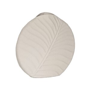Pack de 2 Jarrones Altos de Metal Blanco - Diseño Elegante de 53,5 cm, Ideal para Decoración Moderna