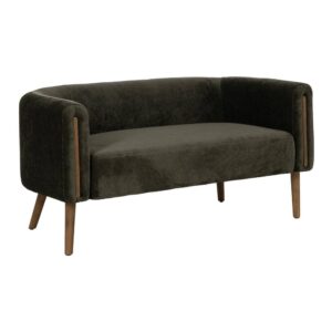 Sofá Verde Decorativo de Madera de Abedul - Confort y Estilo para tu Salón (68 cm)