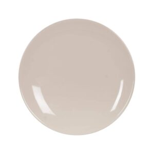 Pack de 6 Platos de Postre en Crema de Stoneware - Elegancia y Funcionalidad para tu Mesa, Aptos para Lavavajillas y Microondas