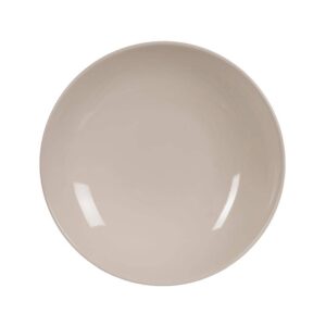 Pack de 6 Platos Hondos de Stoneware Crema - Elegancia y Funcionalidad para Sopas y Ensaladas, Aptos para Lavavajillas y Microondas