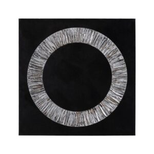 Lienzo Cuadrado Abstracto Pintado a Mano 100 cm - Arte Contemporáneo para Decoración Moderna del Hogar y Oficina