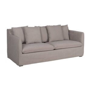 Sofá Taupe Moderno con Cojines Desenfundables - Comodidad y Estilo para tu Salón (78 cm de Altura)