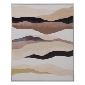 Cuadro de Impresión Texturizada con Marco de Poliestireno 80x3,8x100 cm