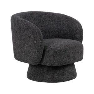 Sillón Jaspeado de Tejido 100% Poliéster - 78x79x77 cm - Estructura de Madera