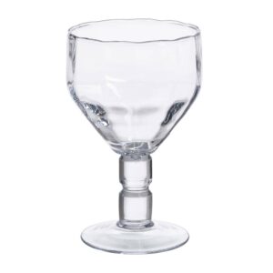 Copa de Cristal Transparente 20x20x34 cm - Decoración Febrero 2025