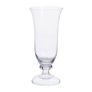 Copa Decorativa de Cristal Transparente 23x23x50 cm