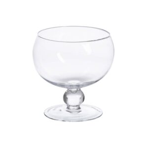 Copa Decorativa de Cristal Transparente 16,5 cm - Modelo Febrero 2025