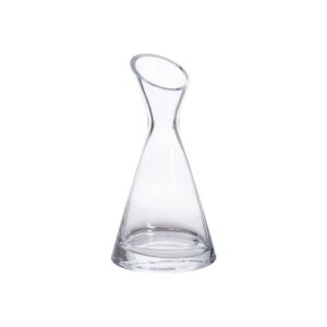 Decantador de Cristal Transparente 12x12x24 cm - Decoración Elegante