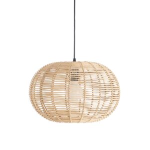 Lámpara de Techo Natural de Cuerda de Papel 41x41x26,5 cm E27