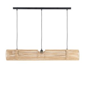 Lámpara de Techo Crema de Cuerda de Papel E27 100,5x13,5 cm