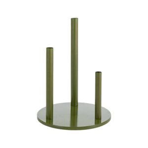 Soporte de Metal Verde 30x30x40 cm - Decoración Moderna