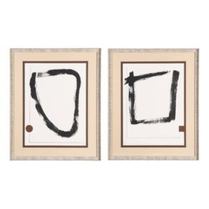 Cuadro Pintura Abstracto 80x100 cm Acrílico Madera y Cristal Pintado a Mano