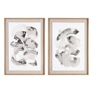 Cuadro Pintura Abstracto en Lienzo 98x132 cm, Pintado a Mano