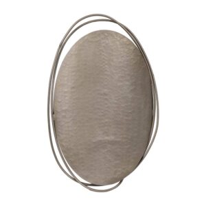 Aplique de Pared Metálico con Iluminación E14 - 36 cm, Diseño Moderno y Elegante, Voltaje 220-240V, Ideal para Decoración Interior