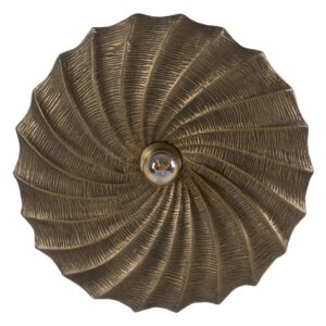 Aplique de Pared Metal Dorado 51 cm - Diseño Elegante en Aluminio y Hierro, Casquillo E27, Voltaje 220-240V, Ideal para Iluminación Moderna