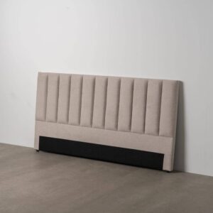 Cabecero Beige Grande en Tejido Decorativo de 100 cm - Diseño Moderno y Sofisticado para Dormitorios