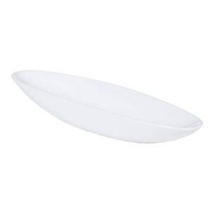 Centro de Mesa Blanco de Cerámica 5 cm - Elegante Decoración para Hogar, Ideal para Eventos y Ocasiones Especiales