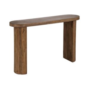 Consola de Madera de Mango para Entrada 135 cm - Elegancia Rústica y Funcionalidad Moderna