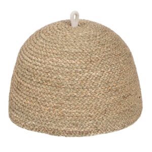 Cubre Alimentos de Fibra Natural de 26 cm para Cocina - Protector Ecológico de Seagrass