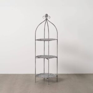 Estantería Alta de Metal Gris Funcional 144 cm - Diseño Moderno y Práctico para tu Hogar