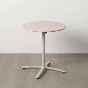 Mesa Auxiliar Plegable Taupe 72 cm - Diseño Elegante y Funcional para Interiores y Exteriores, Ahorra Espacio con Estilo