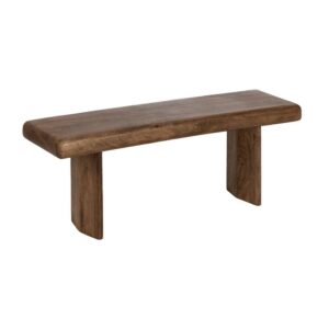 Mesa de Centro de Madera de Mango - Diseño Robusto y Elegante para Salones Modernos y Rústicos