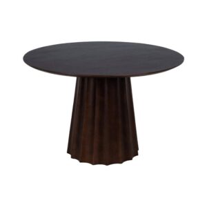 Mesa de Comedor de Madera de Mango 120 cm - Elegancia y Durabilidad para tu Hogar