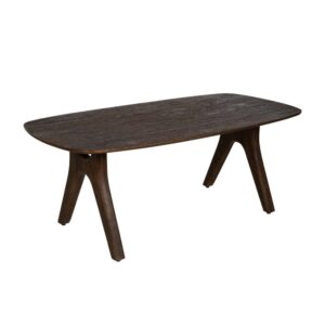 Mesa de Comedor de Madera de Mango Natural - Diseño Elegante y Acogedor para tu Hogar, 200x100 cm