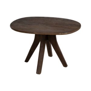Mesa de Comedor de Madera de Mango 76 cm - Diseño Elegante y Rústico para tu Hogar