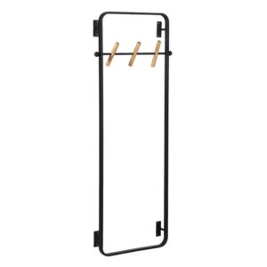 Perchero de Hierro Negro Decorativo de 120 cm - Sin Montaje, Ideal para Decorar y Organizar Espacios