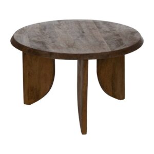 Set de 2 Mesas de Centro de Madera de Mango en Miel - Diseño Contemporáneo y Acogedor para tu Salón