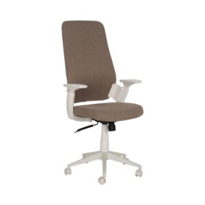 Silla de Oficina Gralden Taupe - Ergonomía y Estilo Moderno con Ajustes Personalizados (124,5 cm)