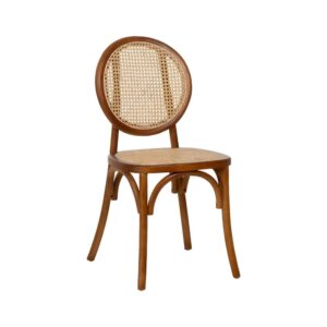Silla Miel de Madera de Olmo - Diseño Elegante y Confortable para Hogar y Contract (89 cm)