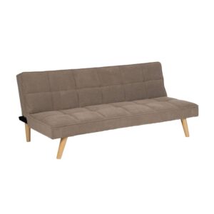 Sofá Cama Beige de Madera Contemporáneo 175x97 cm - Confort y Estilo para tu Hogar