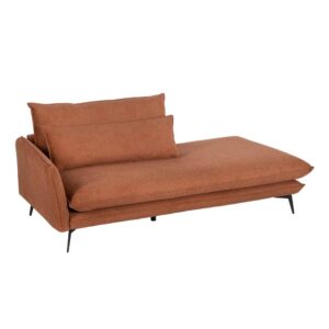 Sofá Chaise Longue Marrón Elegante con Cojines Desenfundables - 210x100x90 cm, Comodidad y Estilo para tu Salón