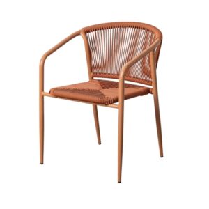 Silla de Exterior Confort | Aluminio y Ratán PE