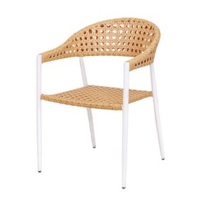 Silla de Comedor Niva | Aluminio Premium Color Blanco