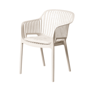 Silla de Terraza Apilable | Polipropileno Resistente